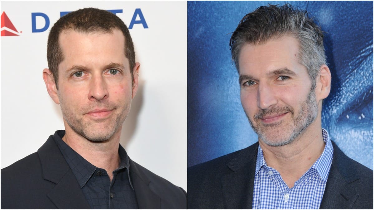 Images of D. B. Weiss and David Benioff.