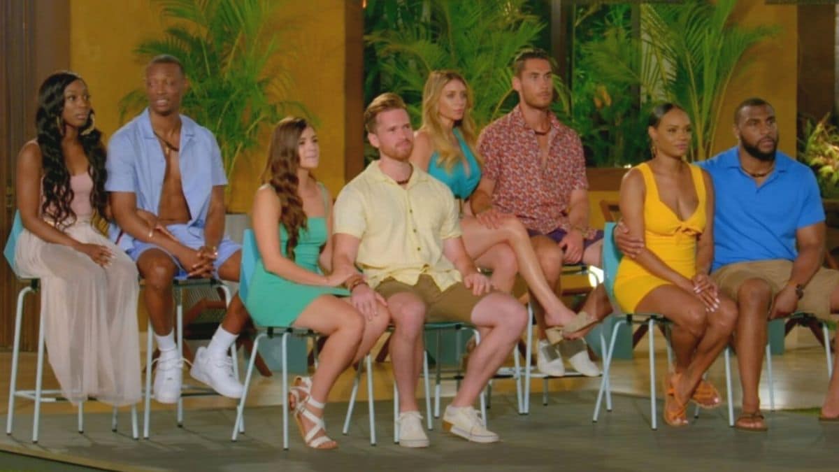 The four couples from Season 2 of Temptation Island