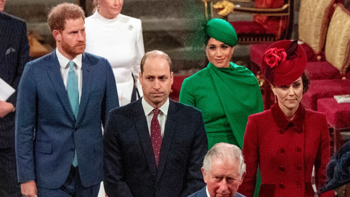 The Duke and Duchess' of Sussex and Cambridge attend a Royal event