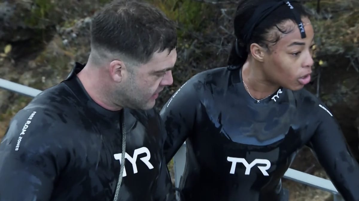 ct tamburello and kam williams in the challenge double agents episode 14