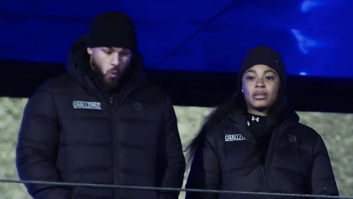 cory wharton and kam williams at the crater on double agents episode 16