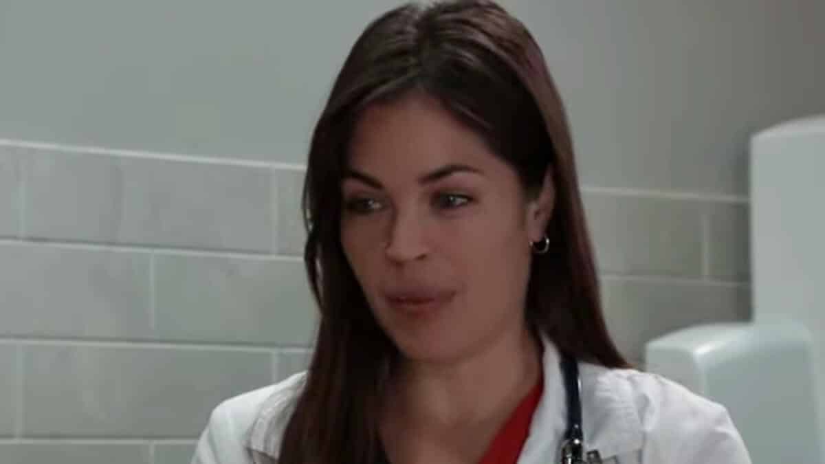 Kelly Thiebaud as Britt on General Hospital.