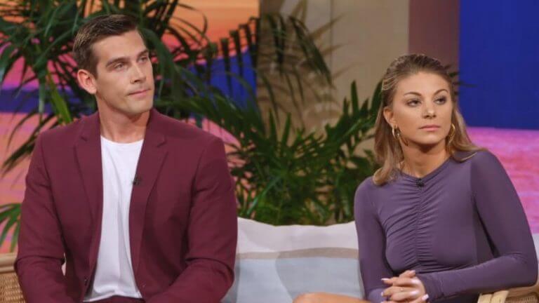 Erin and Corey at the Temptation Island reunion