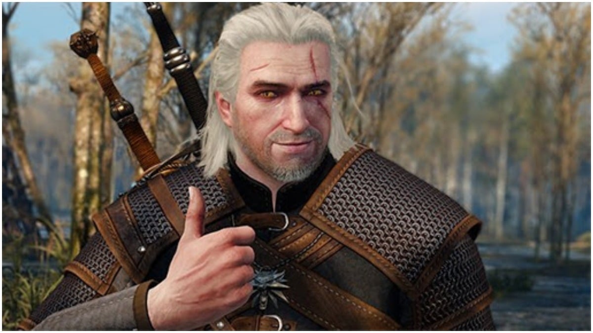 Geralt of Rivia, as depicted in the game, The Witcher 3: Wild Hunt