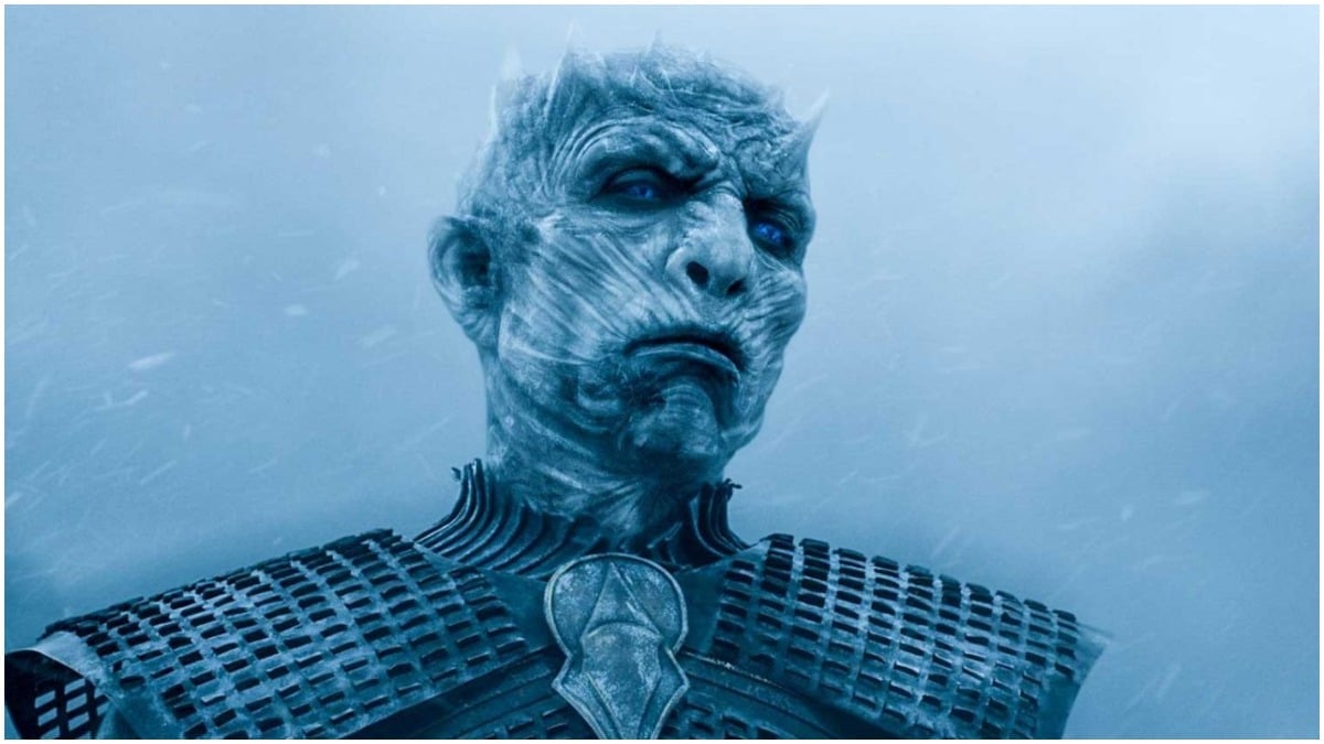 The Night King, as seen in HBO's Game of Thrones