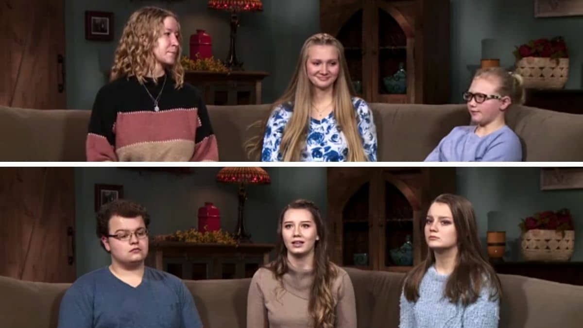 Gwendlyn, Ysabel, Truely, Dayton, Aurora and Breanna Brown of Sister Wives