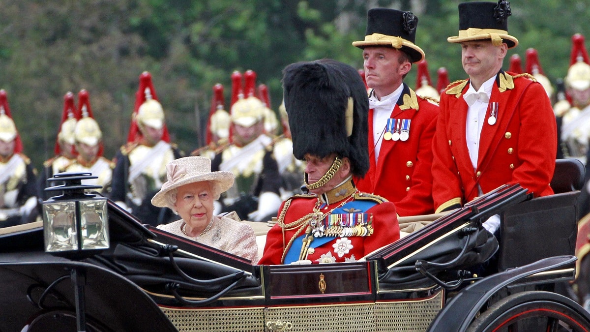 Prince Philip and The Queen
