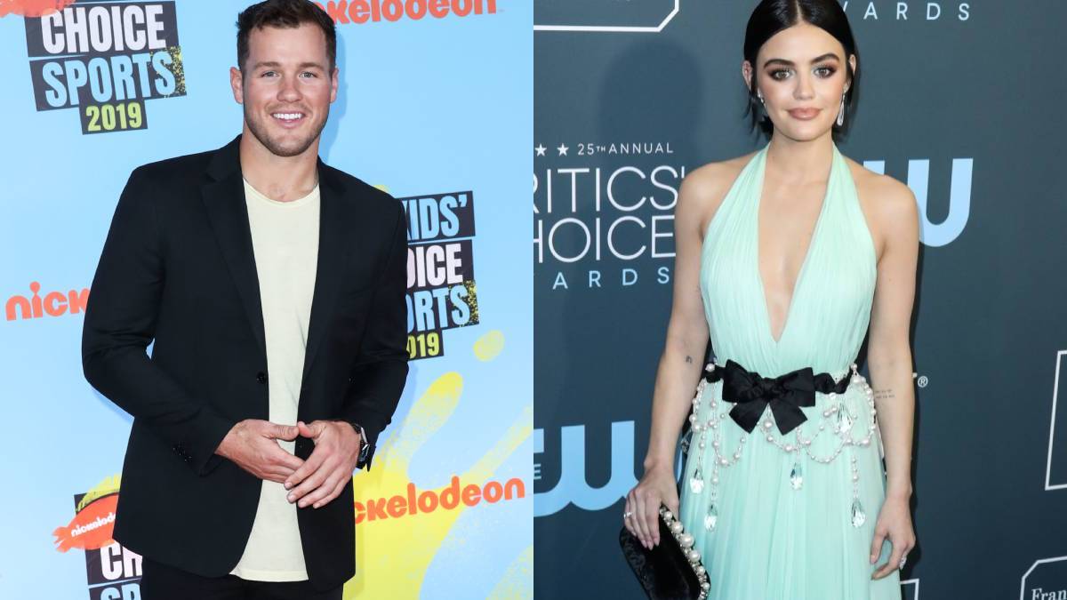 Colton Underwood and Lucy Hale