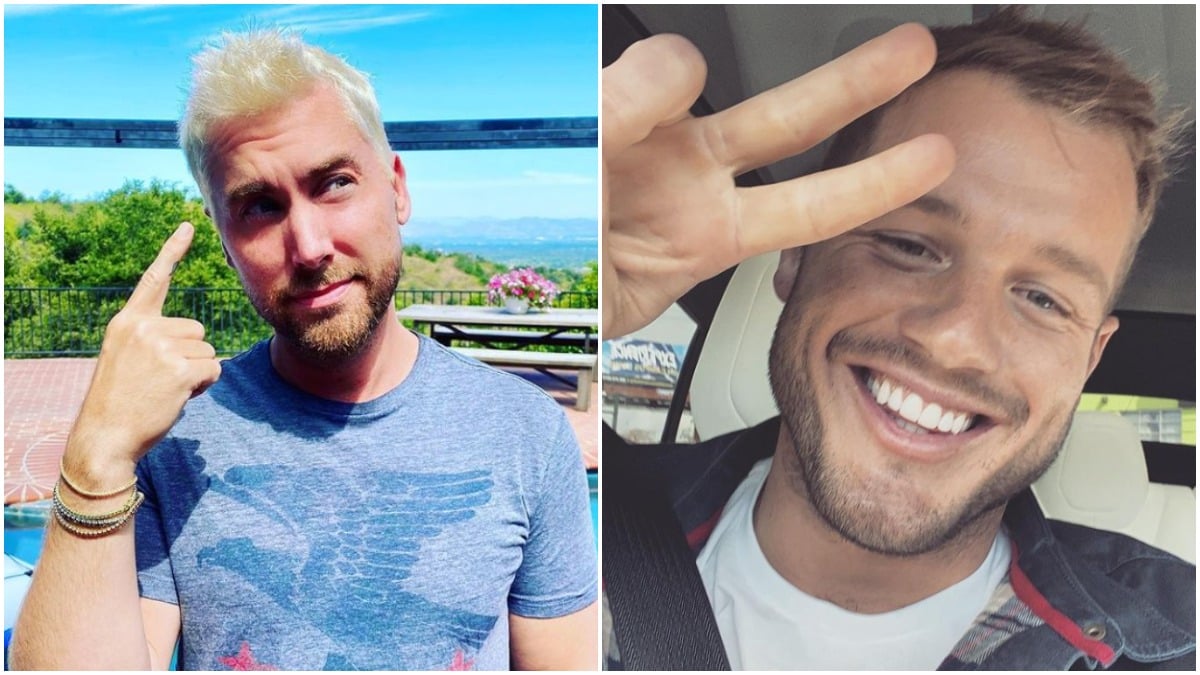 Is Colton Underwood cashing in on his coming out? Lance Bass says The ...