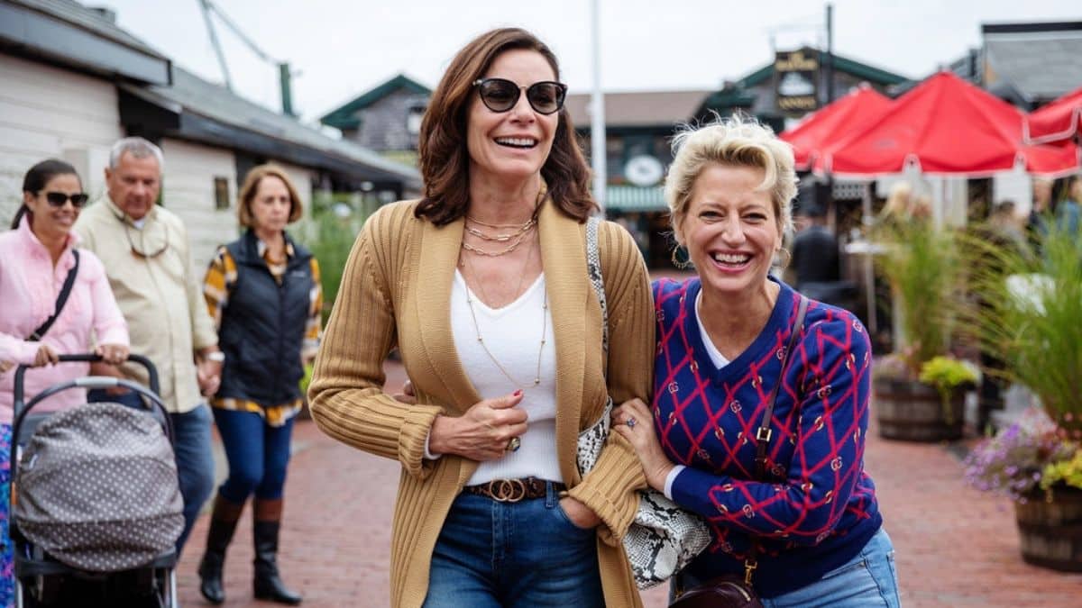 RHONY star Luann de Lesseps says this season of the show was less angry without Dorinda Medley