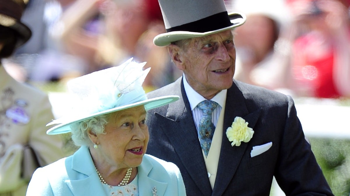 Prince Philip and Queen Elizabeth attend a royal event