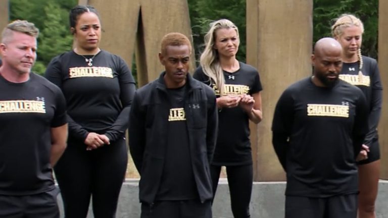 the challenge all stars cast members at melt away in episode 3