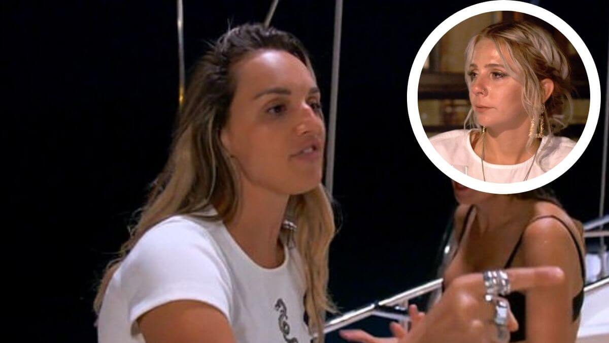 Alli Dore from Below Deck Sailing Yacht reacts to Sydney Zaruba's comments on Below Deck Sailing Yacht.