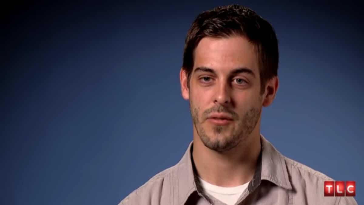 Derick Dillard in a 19 Kids and Counting confessional.