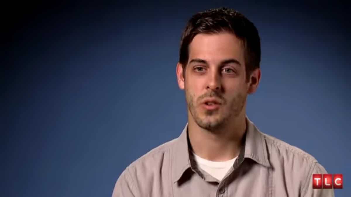 Derick Dillard in a 19 Kids and Counting confessional.