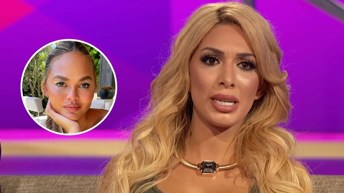 Farrah Abraham formerly of Teen Mom OG and Chrissy Teigen