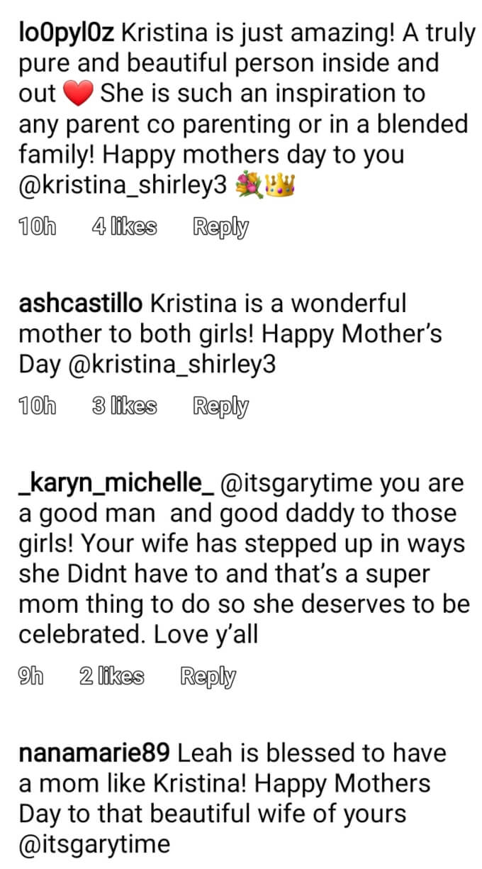 Gary and Kristina Shirley of Teen Mom OG on Instagram
