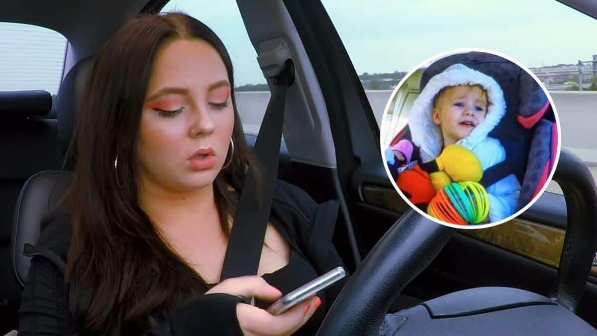 Jade Cline of Teen Mom 2 with daughter Kloie Austin