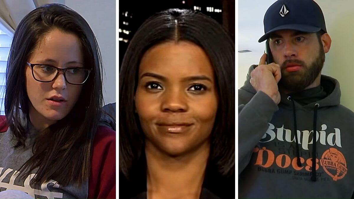 Jenelle Evans, David Eason and Candace Owens