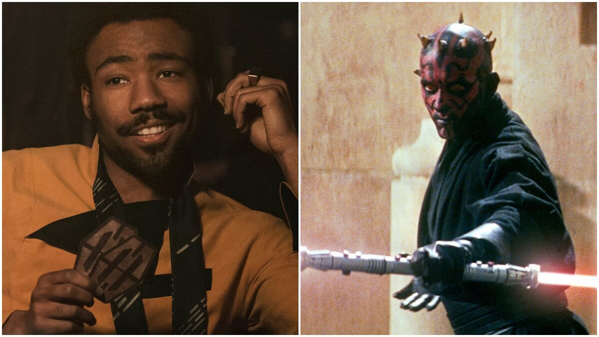 Lando and Darth Maul in Star Wars