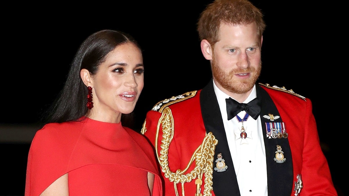 Harry and Meghan at a royal event