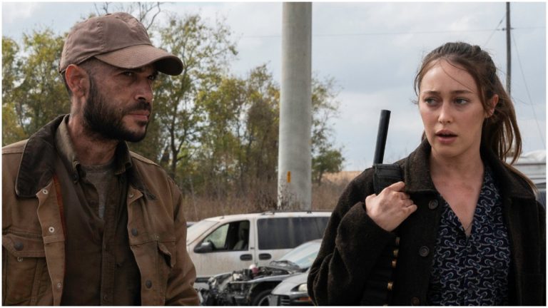 Sebastian Sozzi as Cole and Alycia Debnam-Carey as Alicia Clark, as seen in Episode 14 of AMC's Fear the Walking Dead Season 6