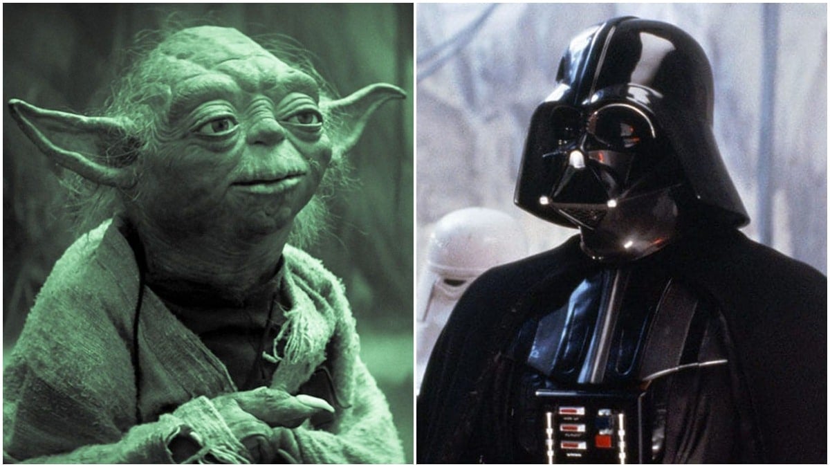 Yoda and Darth Vader