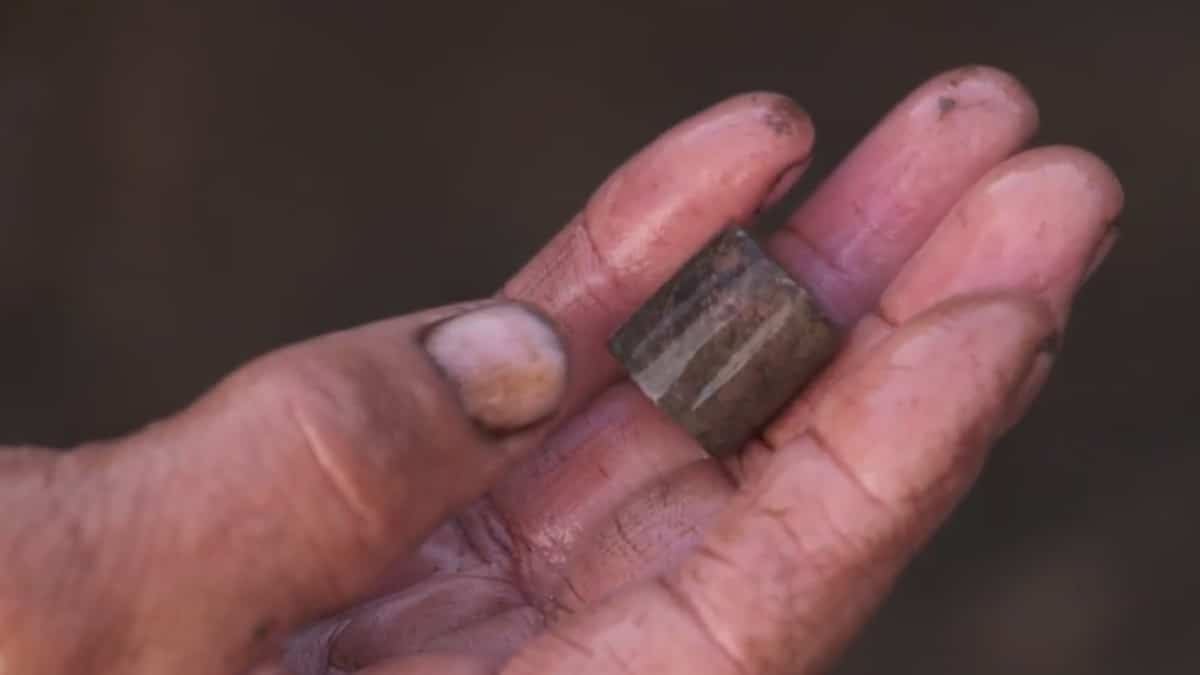 An archaeological find on Oak Island