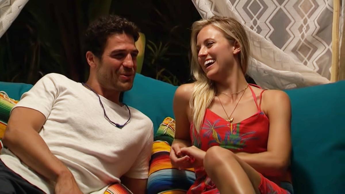 Kendall Long and Joe Amabile film for Bachelor in Paradise
