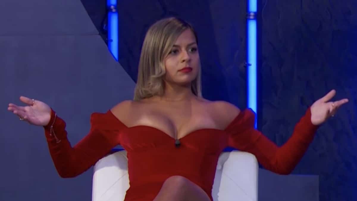 amber martinez during the challenge double agents reunion