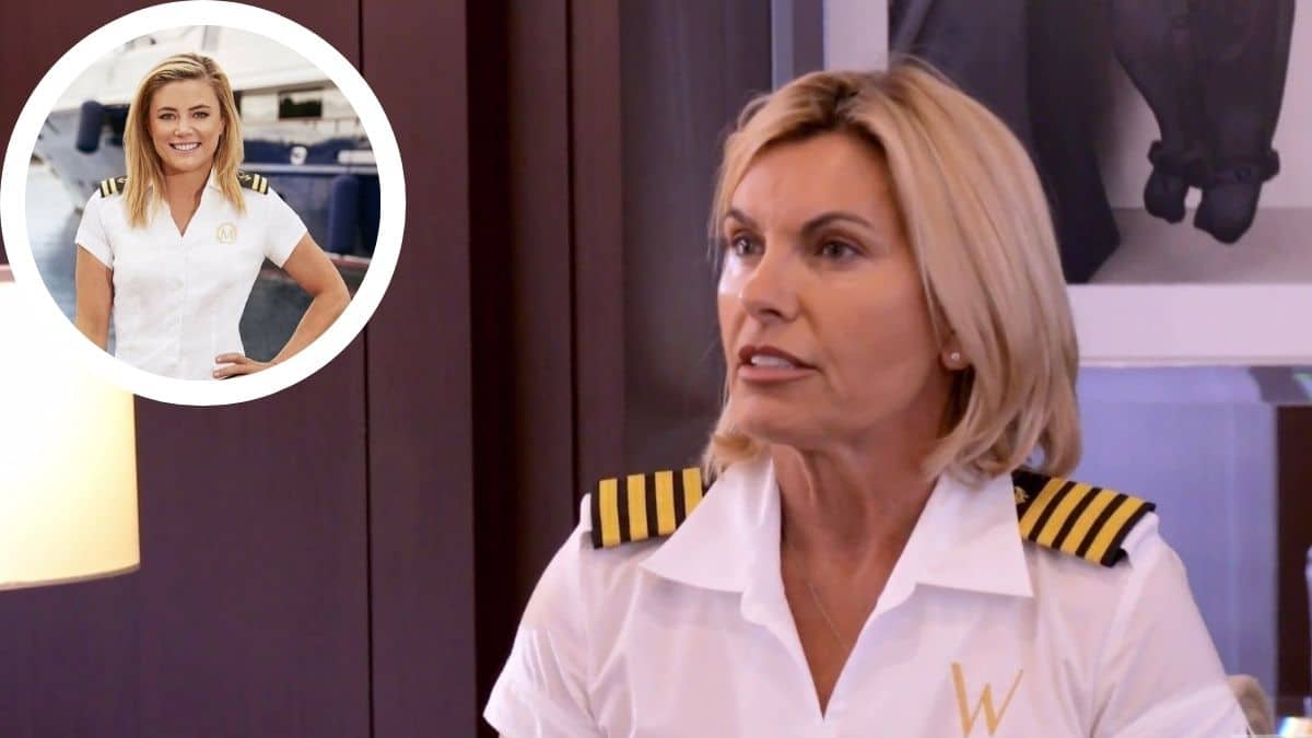 Captain Sandy from Below Deck Med dishes Season 6 and battle with Malia White.