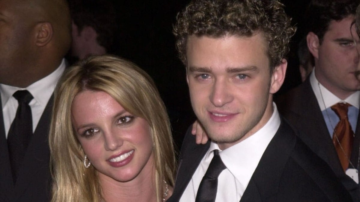 Justin Timberlake and Britney Spears on the red carpet