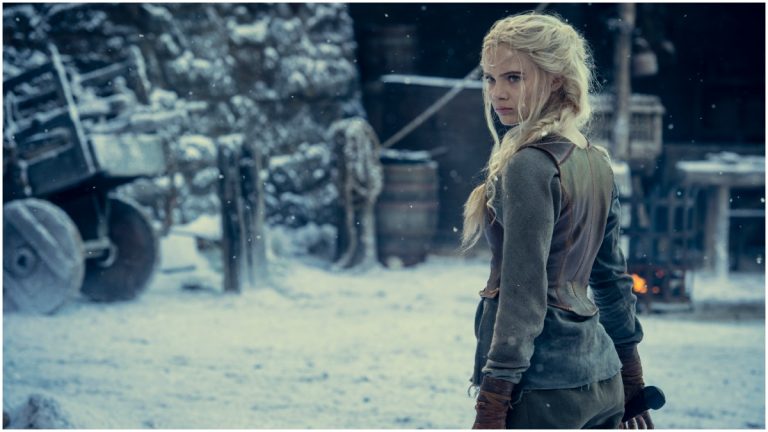 Freya Allan stars as Ciri, as seen in Season 2 of The Witcher