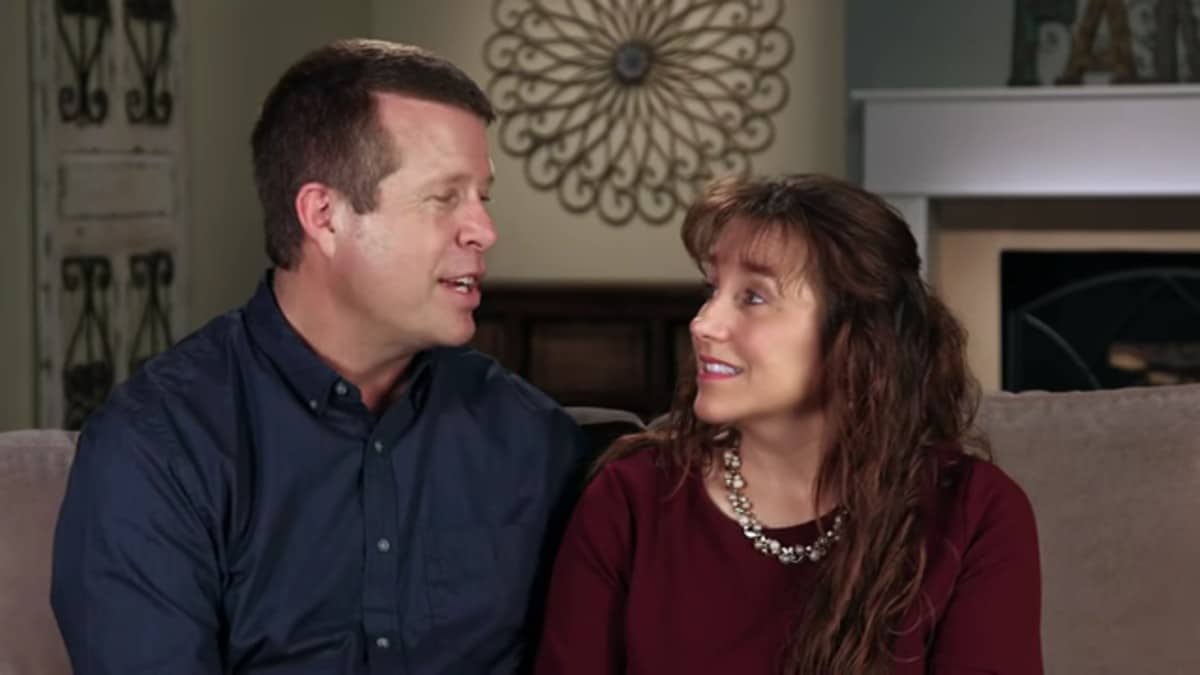 Jim Bob and Michelle Duggar in a Counting On confessional.