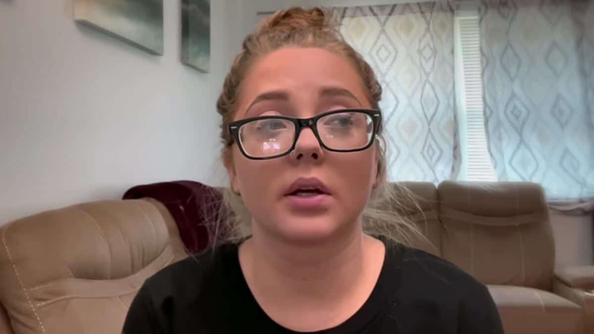 Jade during her Teen Mom 2 confessional.
