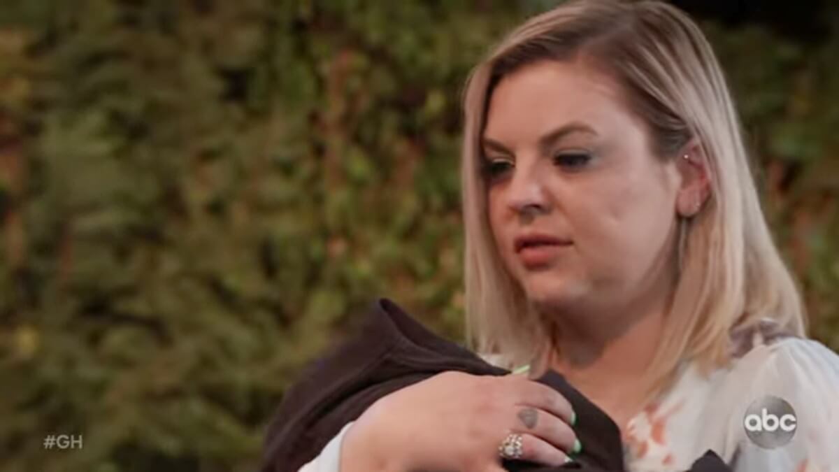 Kirsten Storms as Maxie on General Hospital.