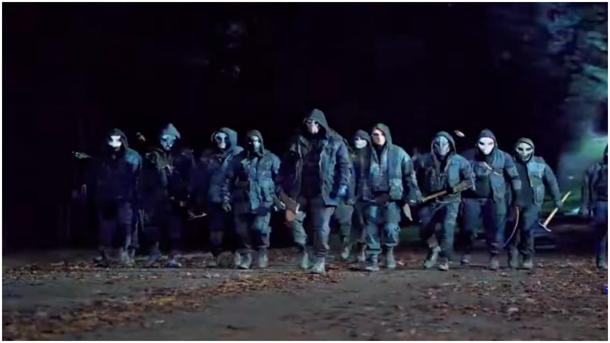 Image of the Reapers from the latest trailer for Season 11 of AMC's The Walking Dead