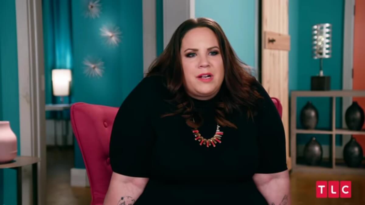 Whitney Way Thore in a My Big Fat Fabulous Life confessional.