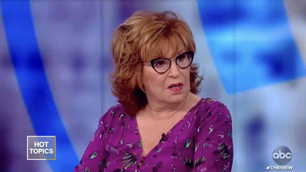 Joy Behar speaks with co-hosts on The View