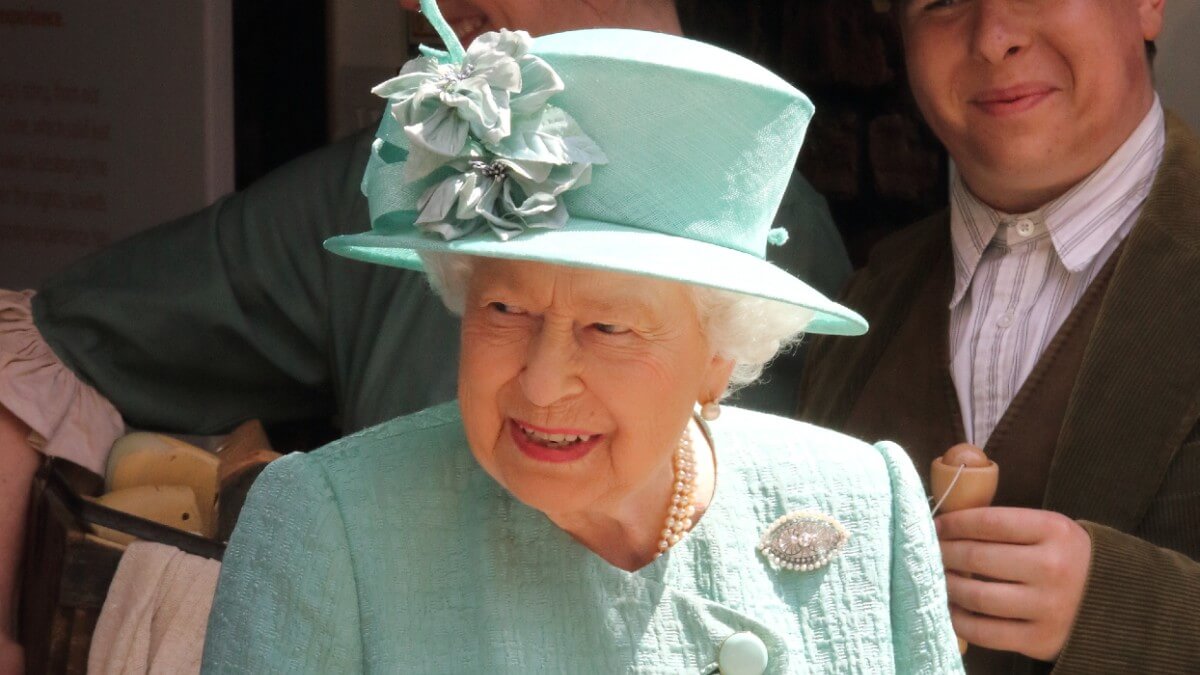 Queen Elizabeth at a royal event