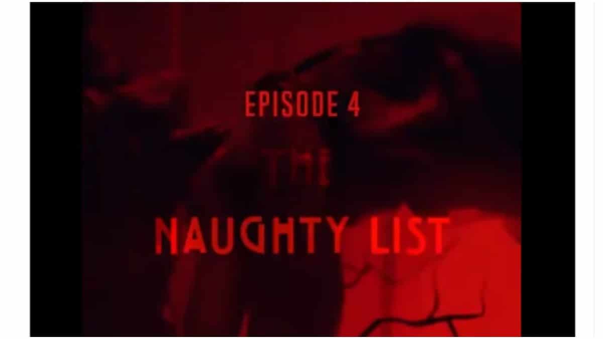 Episode 4 of FX's American Horror Sotires is titled 'The Naughty List