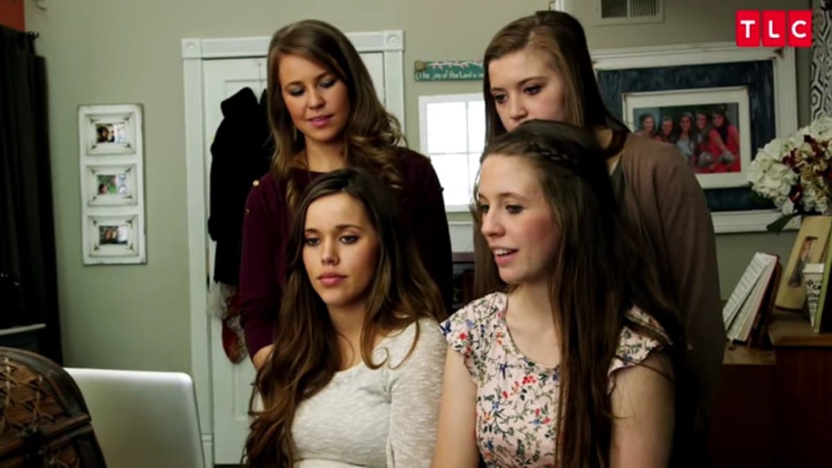 Jana, Jessa, Jill, and Joy-Anna Duggar.