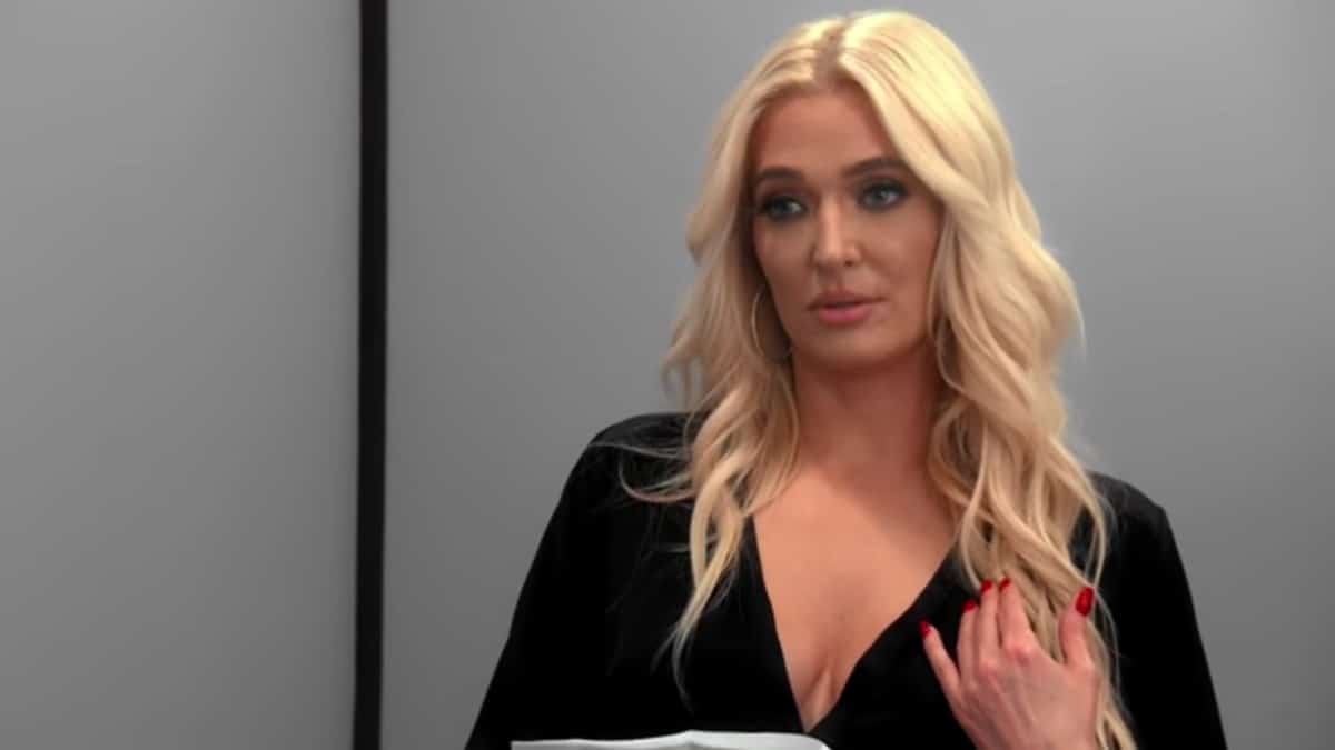 Erika Jayne on The Real Housewives of Beverly Hills.