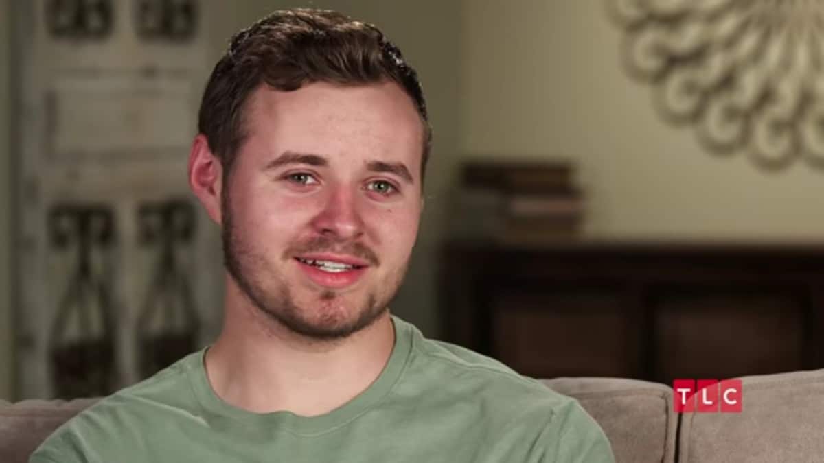 Jedidiah Duggar in a a Counting On confessional.