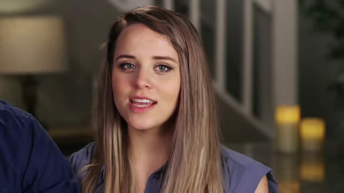 Jinger Duggar in a Counting On confessional.