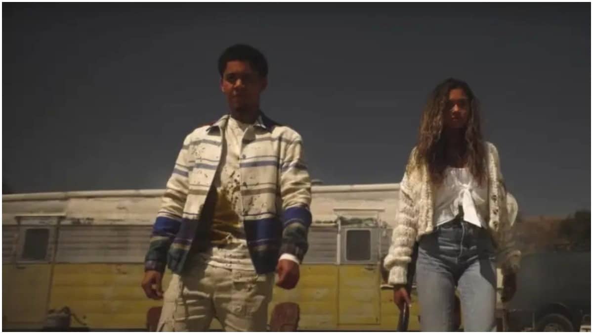 Rhenzy Feliz as Chad and Madison Bailey as Kelley, as seen in Episode 2 of FX's American Horror Stories