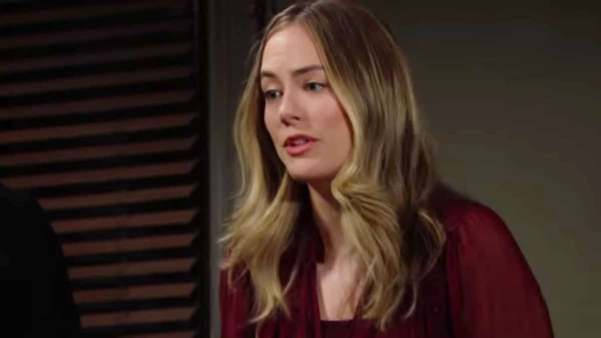 Annika Noelle as Hope Logan on The Bold and the Beautiful.