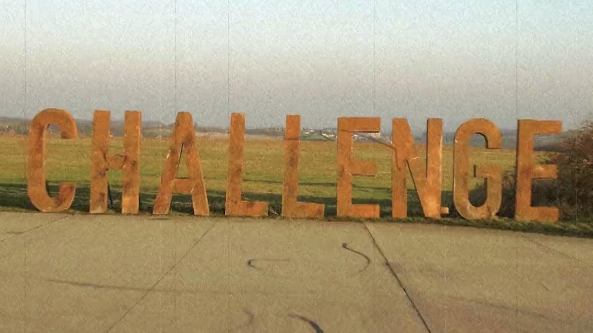 the challenge set logo for mtv series