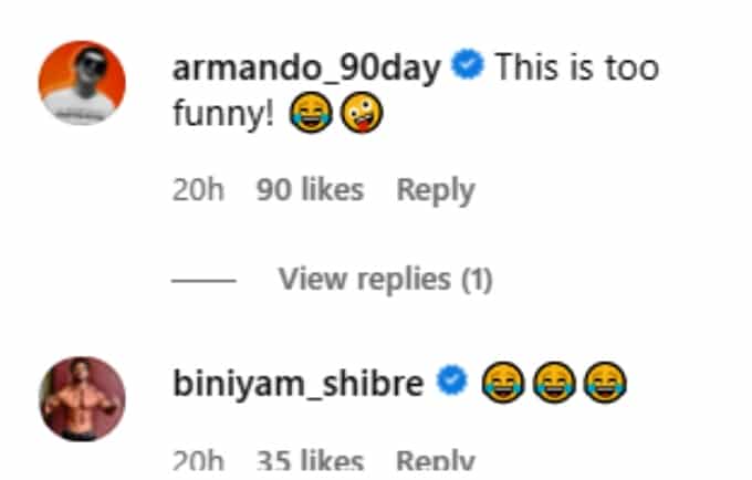 jenny and sumit's castmates thought their post was funny on instagram