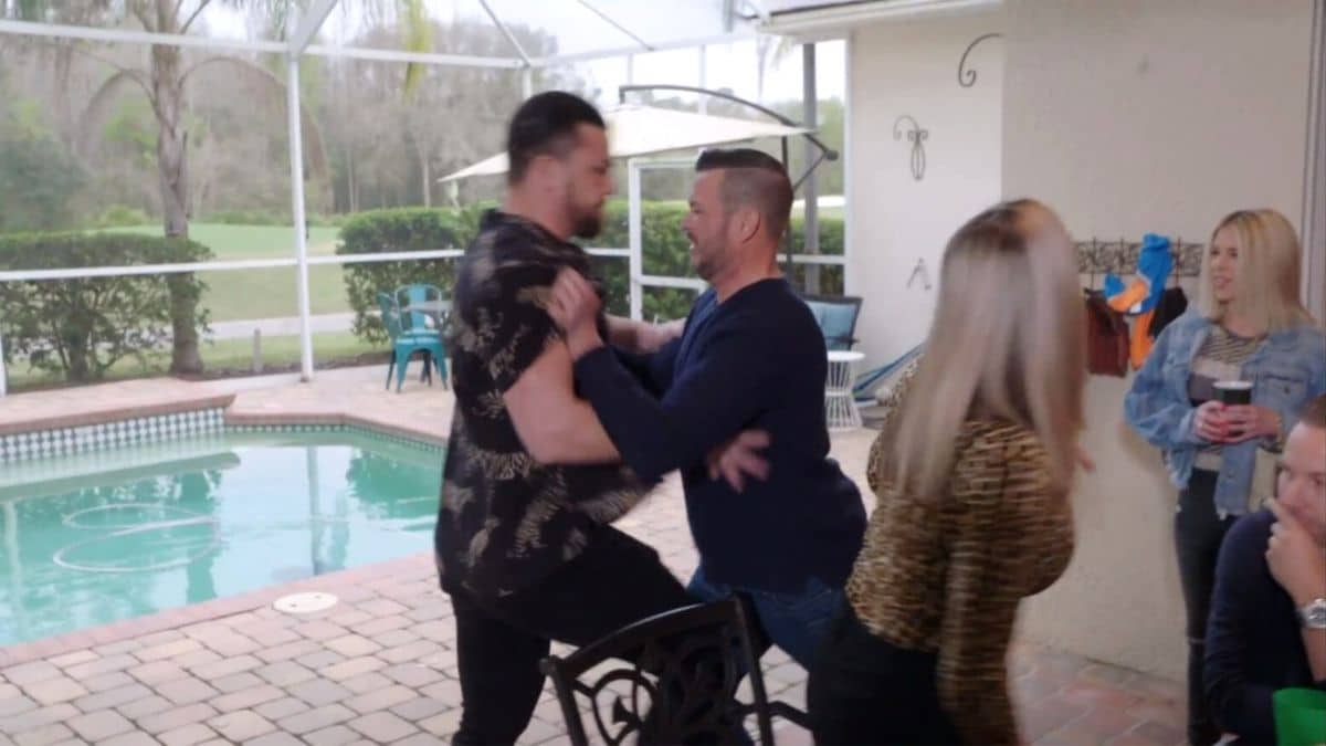 Andrei and Charlie fighting